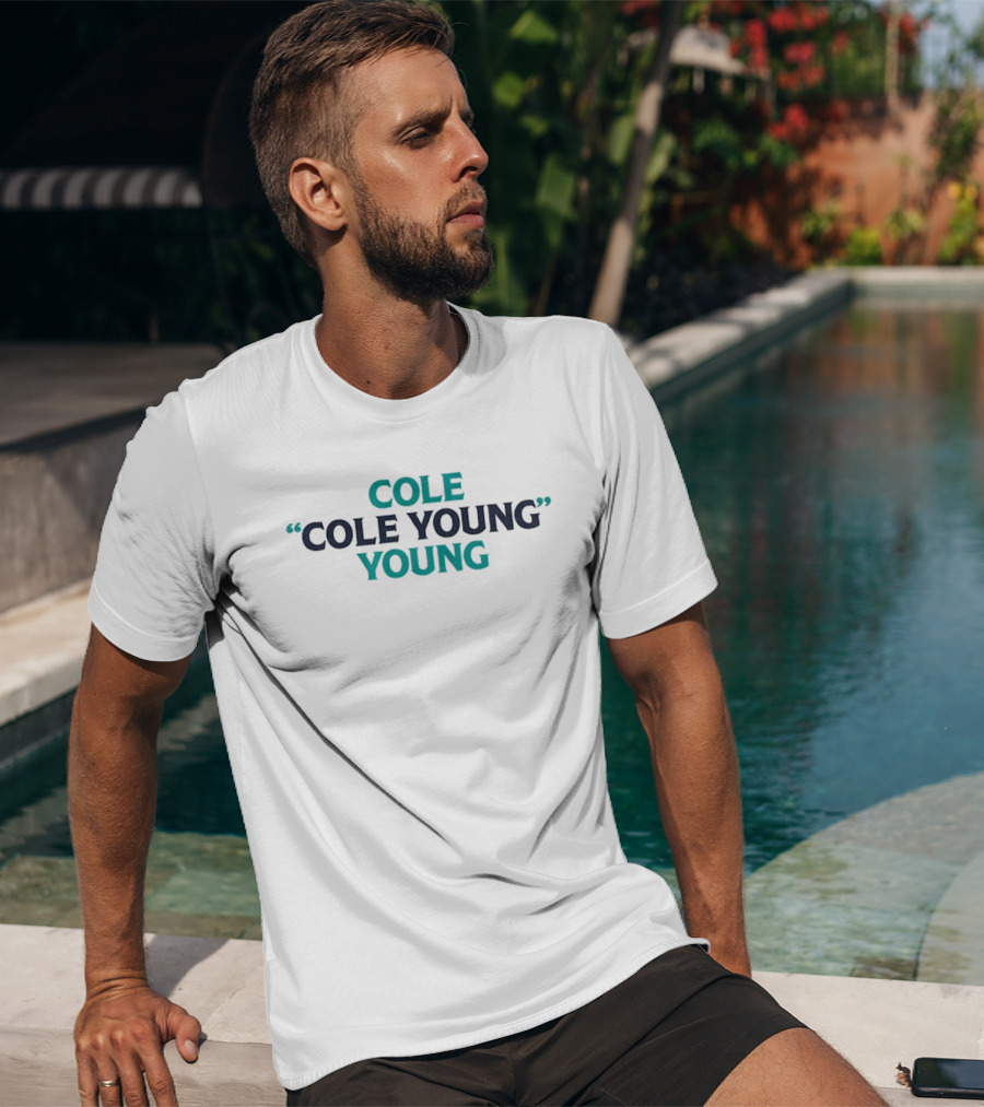 COLE Cole Young Young Seattle Mariners Baseball MLB 2026 T-Shirt