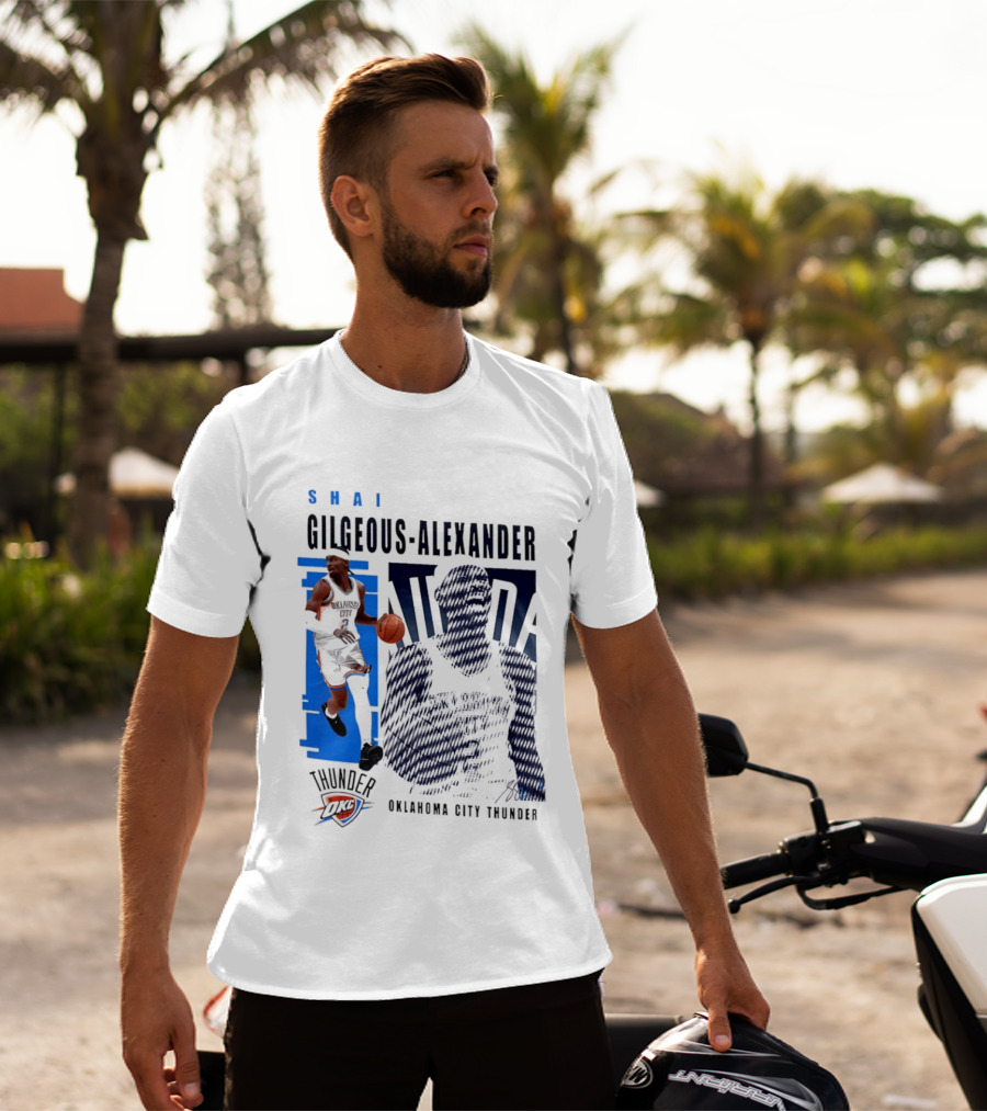 Shai Gilgeous Alexander Oklahoma City Thunder Basketball Highlights T-Shirt