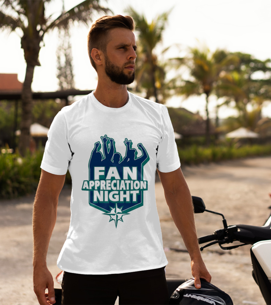 Seattle Mariners Fan Appreciation Night 2026 Baseball Event T-Shirt