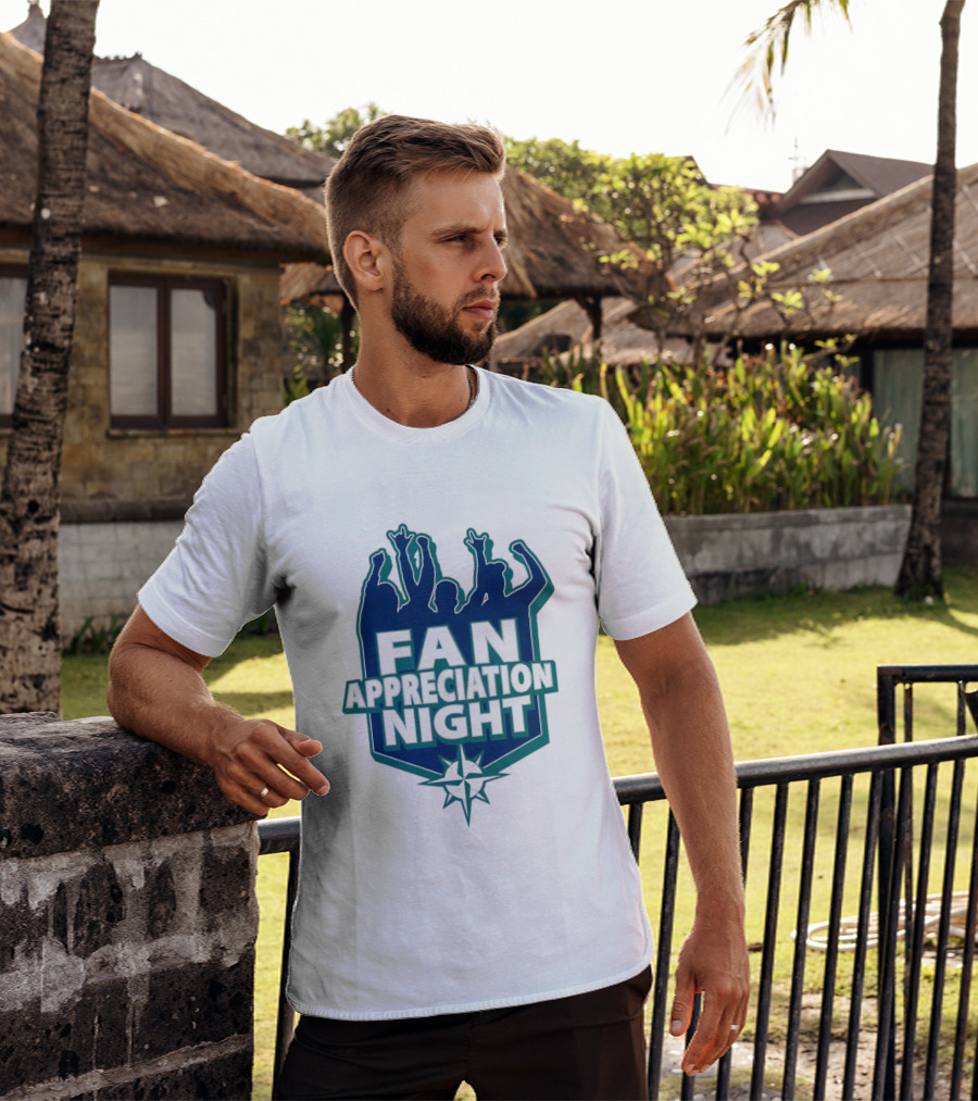 Seattle Mariners Fan Appreciation Night 2026 Baseball Event T-Shirt