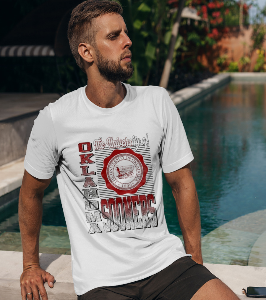 The University Of Oklahoma Sooners Vintage Seal T-Shirt