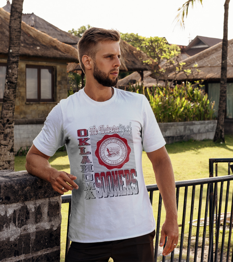 The University Of Oklahoma Sooners Vintage Seal T-Shirt