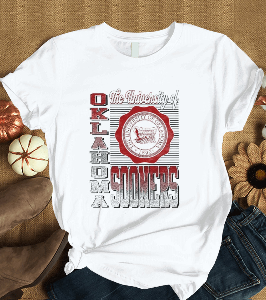 The University Of Oklahoma Sooners Vintage Seal T-Shirt