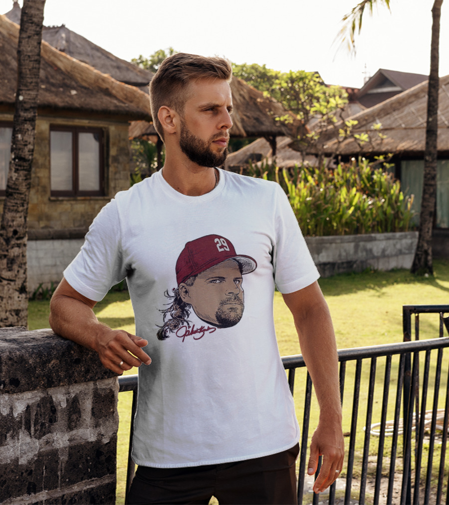 John Kruk 29 Big Face Philadelphia Phillies Baseball Swag MLB 2026 T-Shirt