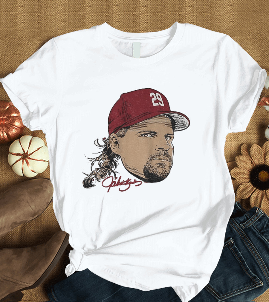 John Kruk 29 Big Face Philadelphia Phillies Baseball Swag MLB 2026 T-Shirt