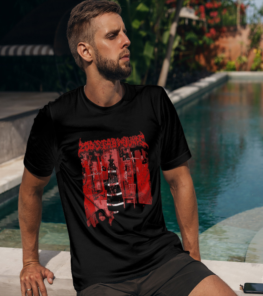 200 Stab Wounds Manual Manic Procedures Red Torture Chamber T-Shirt