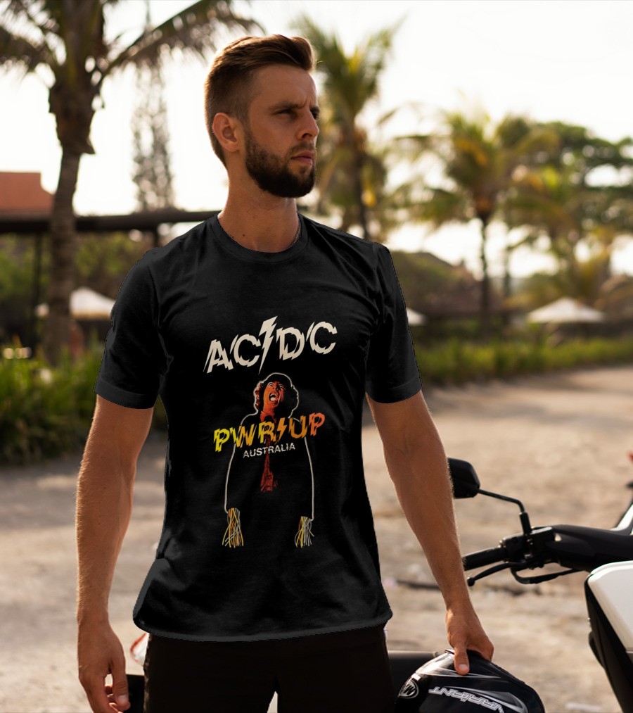 ACDC Powerage PWR UP Australia 2025 Tour T-Shirt