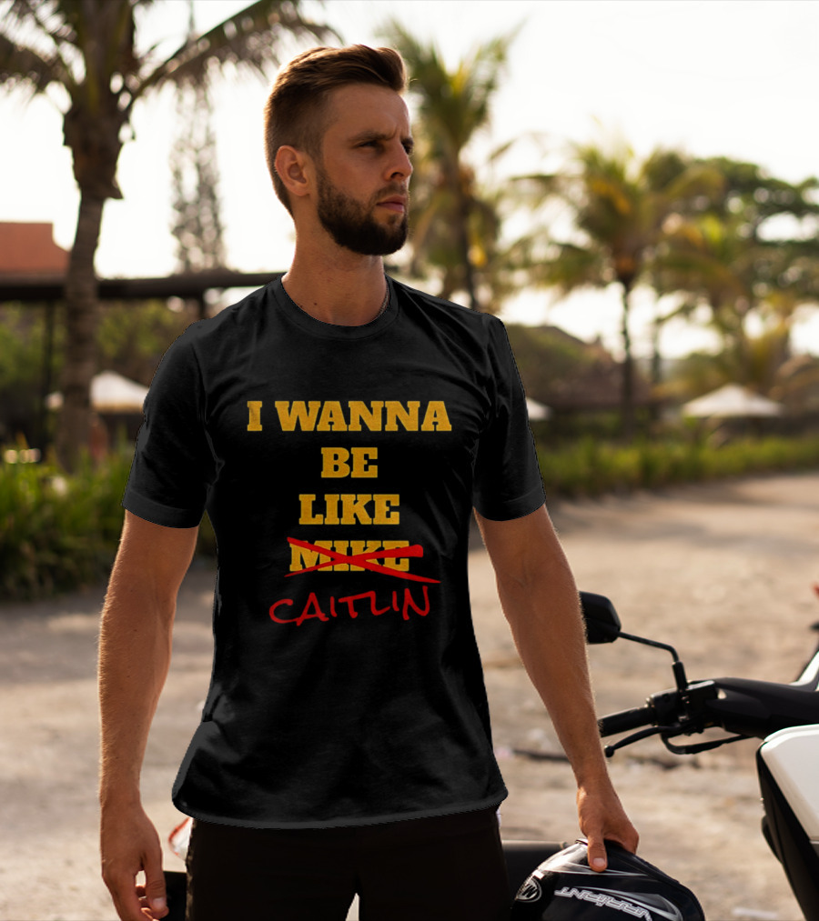I Wanna Be Like Caitlin Clark Indiana Fever WNBA Basketball 2025 T-Shirt