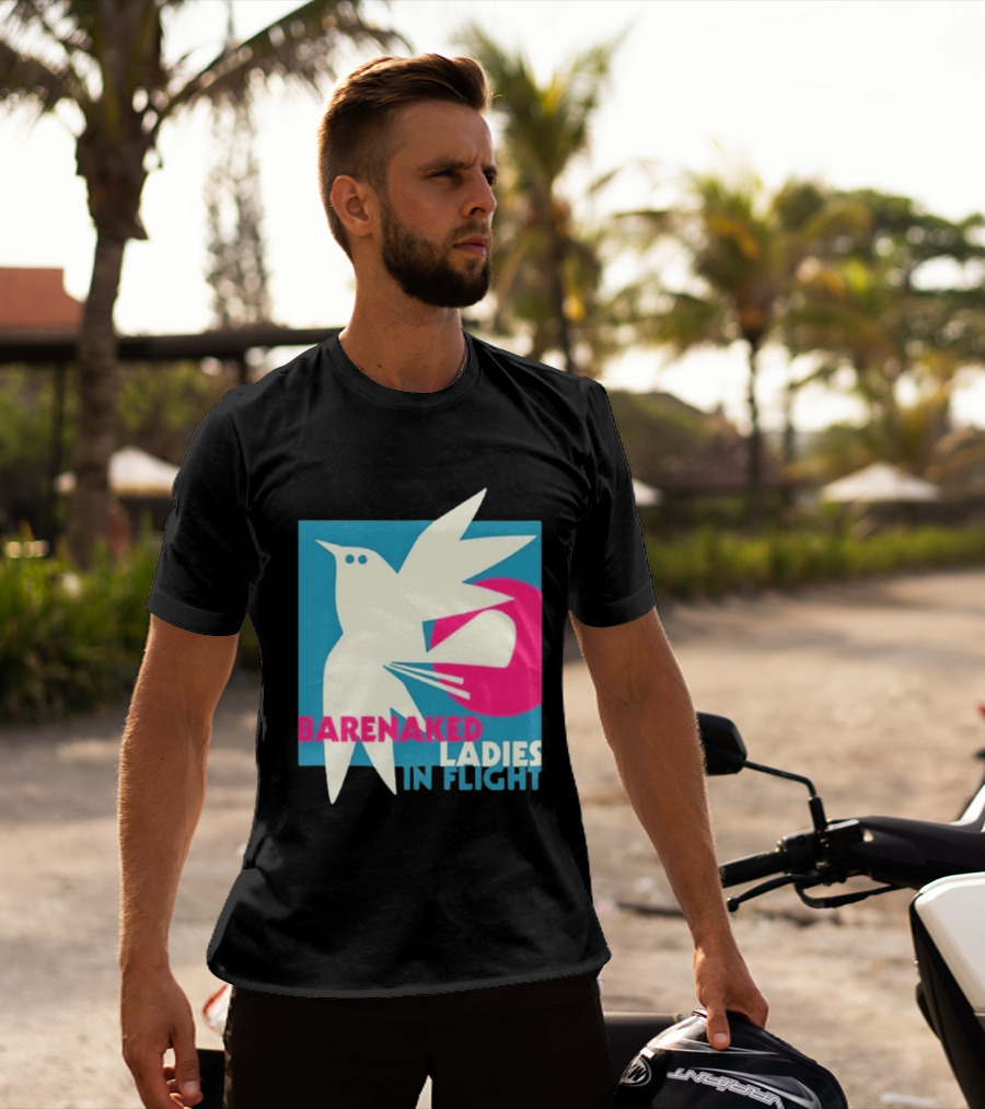 Barenaked Ladies In Flight Bird Tour 2024 Art Vintage Concert T-Shirt