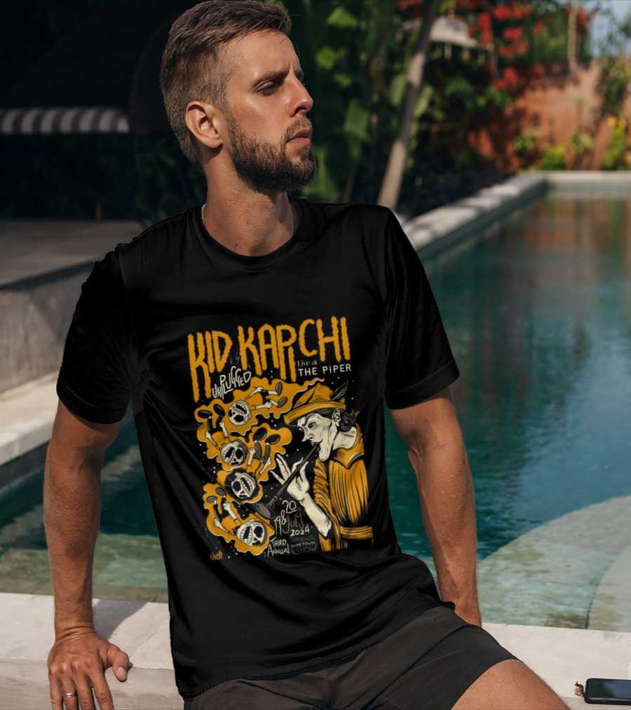 Kid Kapichi Unplugged Live The Piper July 19 20 2024 Semi Acoustic Hometown Show T-Shirt