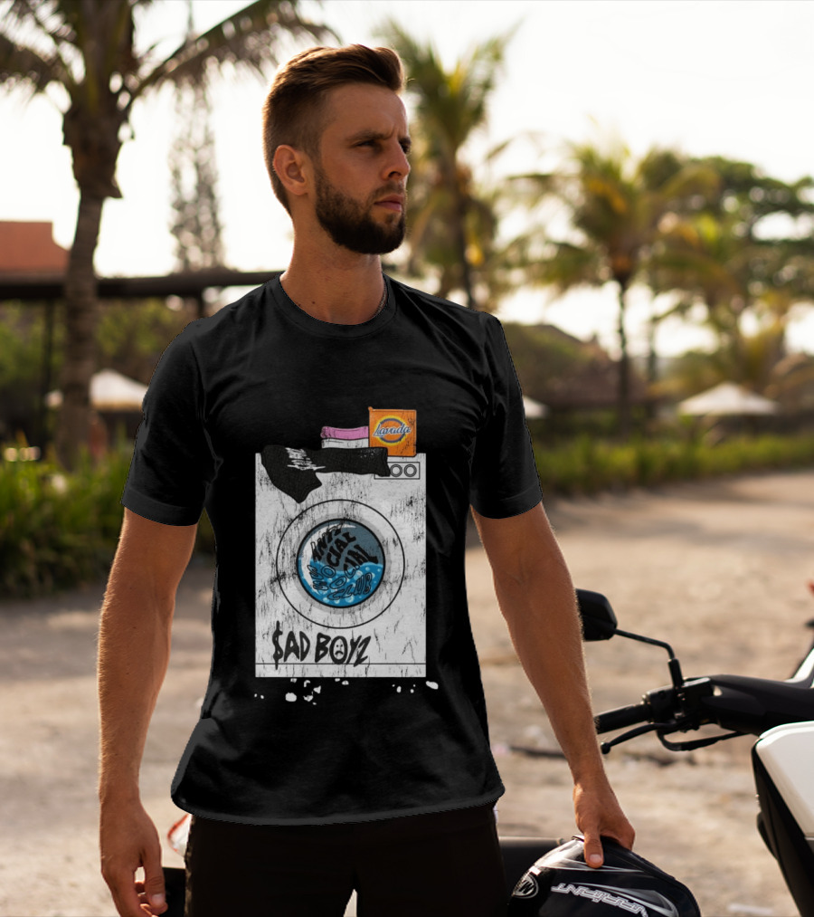 $AD BOYZ X ASSC Hang Me Out To Dry Laundry Machine Larada T-Shirt