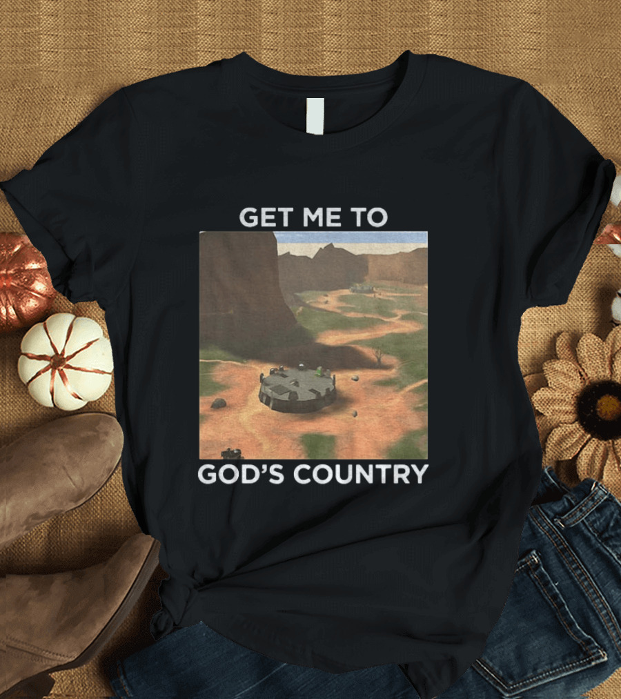 Get Me To God's Country Multiplayer Maps T-Shirt