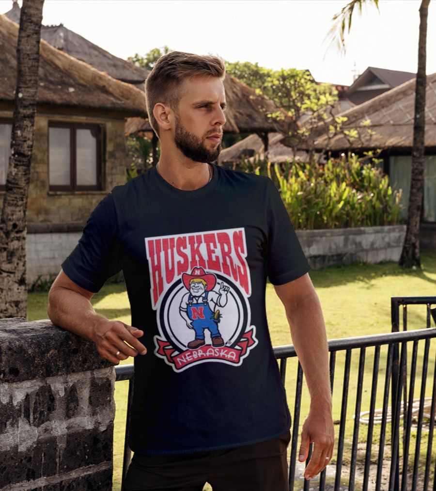 Huskers Nebraska Cornhuskers Vintage Logo 2024 T-Shirt