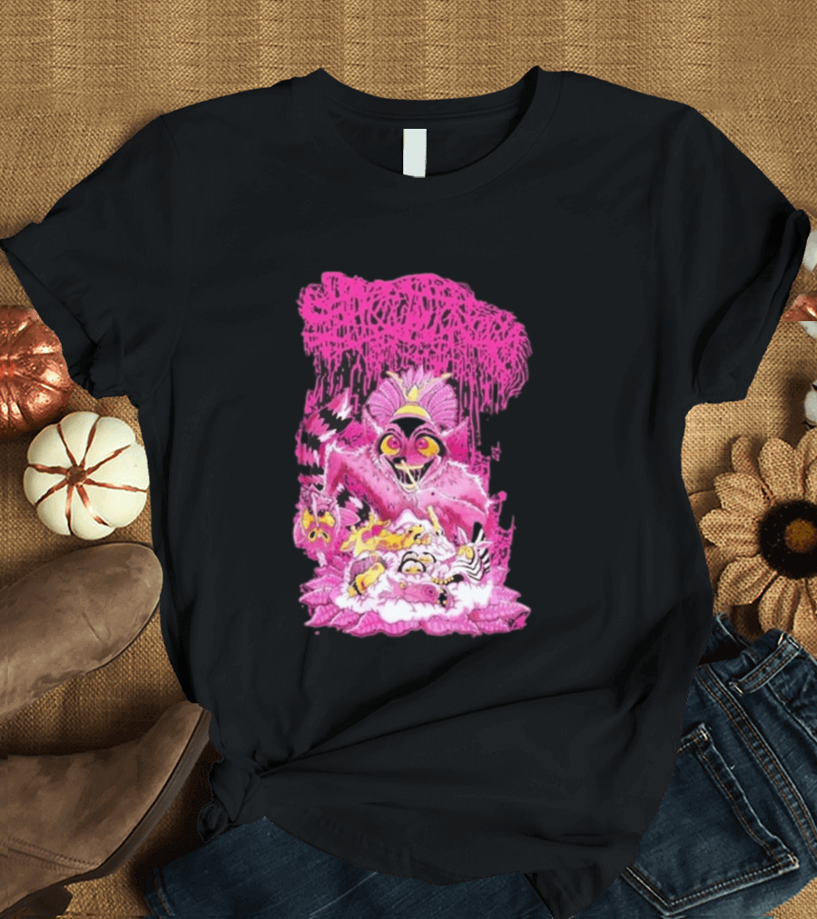 New Sanguisugabogg Pink Monster King Julian Purple T-Shirt