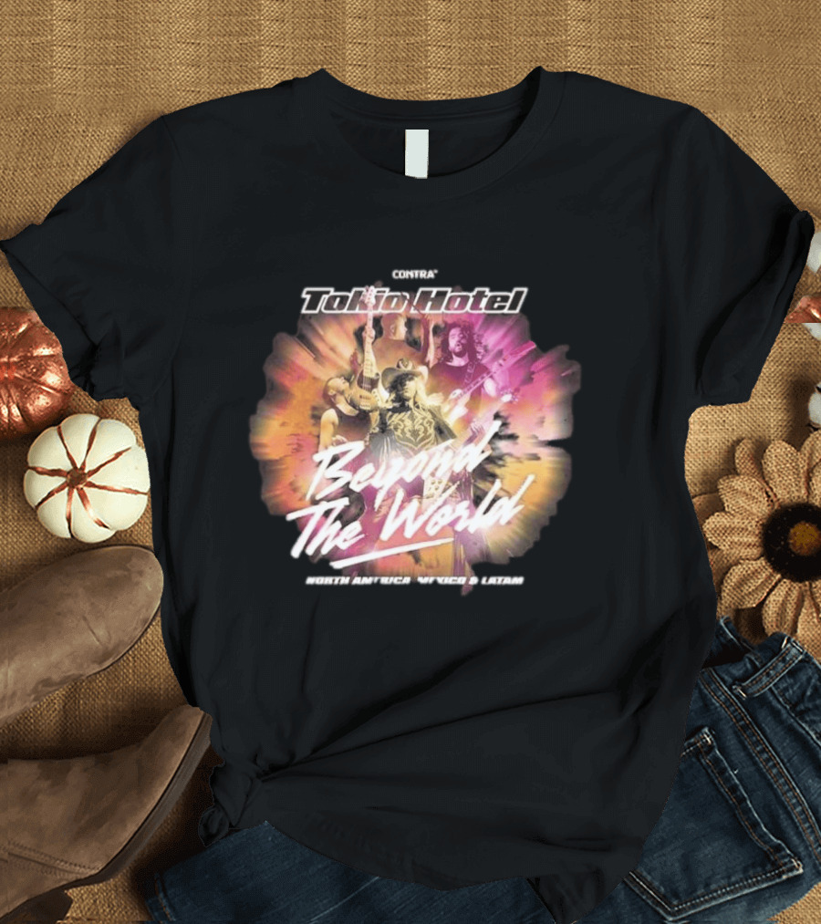 Tokio Hotel Beyond The World South America Mexico LATAM Tour 2024 T-Shirt