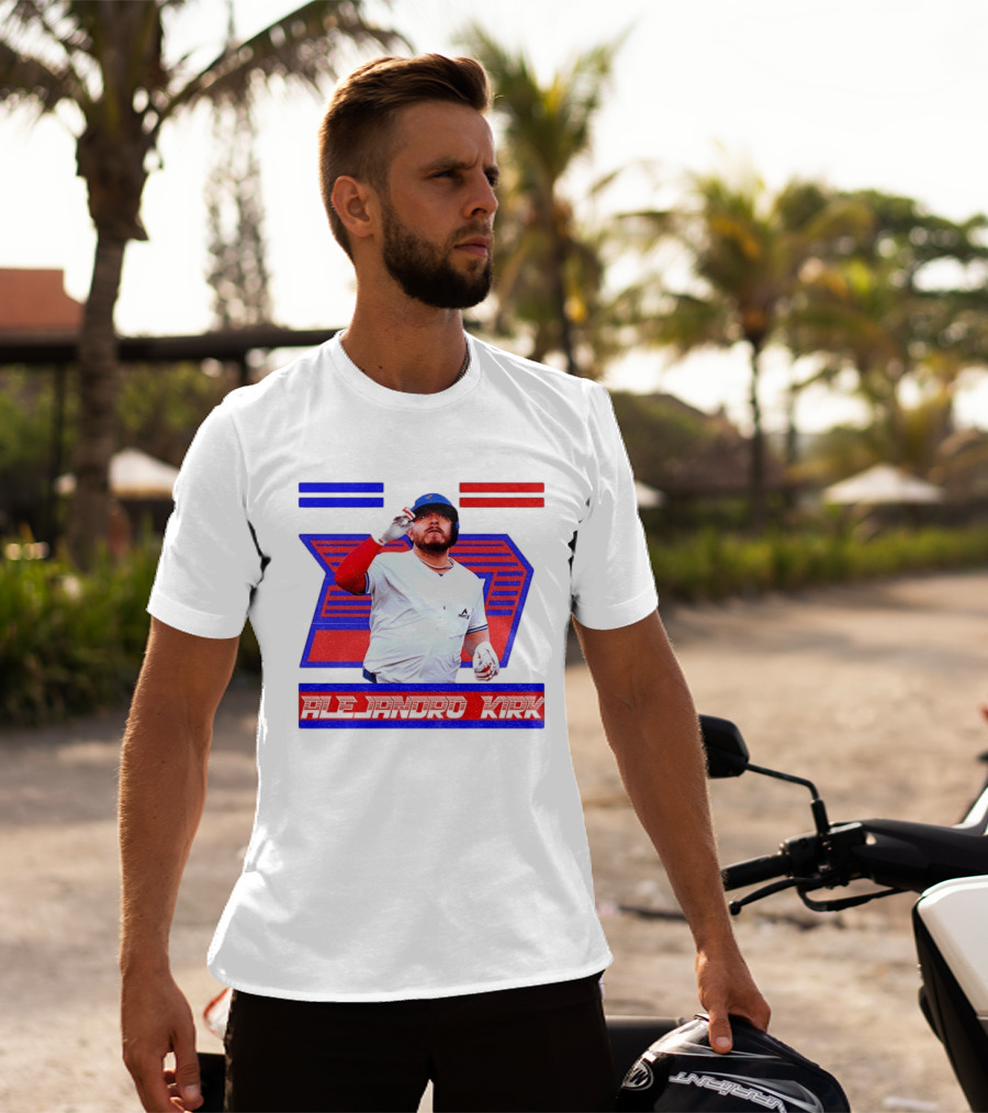 Alejandro Kirk Toronto Blue Jays 2025 MLB Player T-Shirt