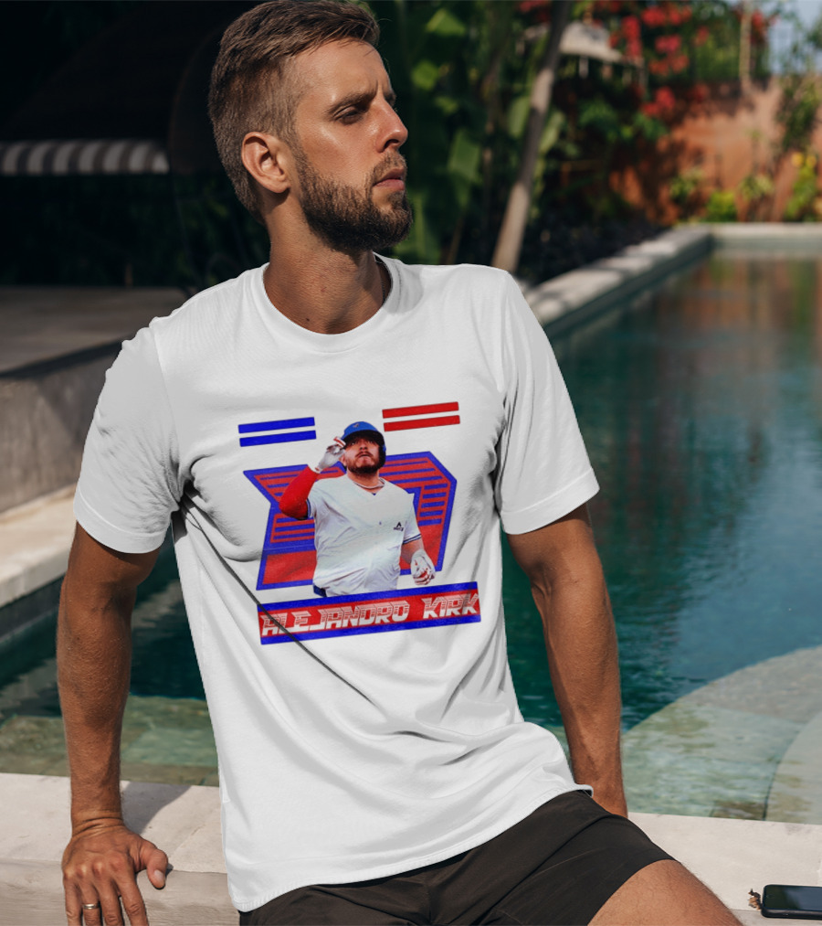 Alejandro Kirk Toronto Blue Jays 2025 MLB Player T-Shirt