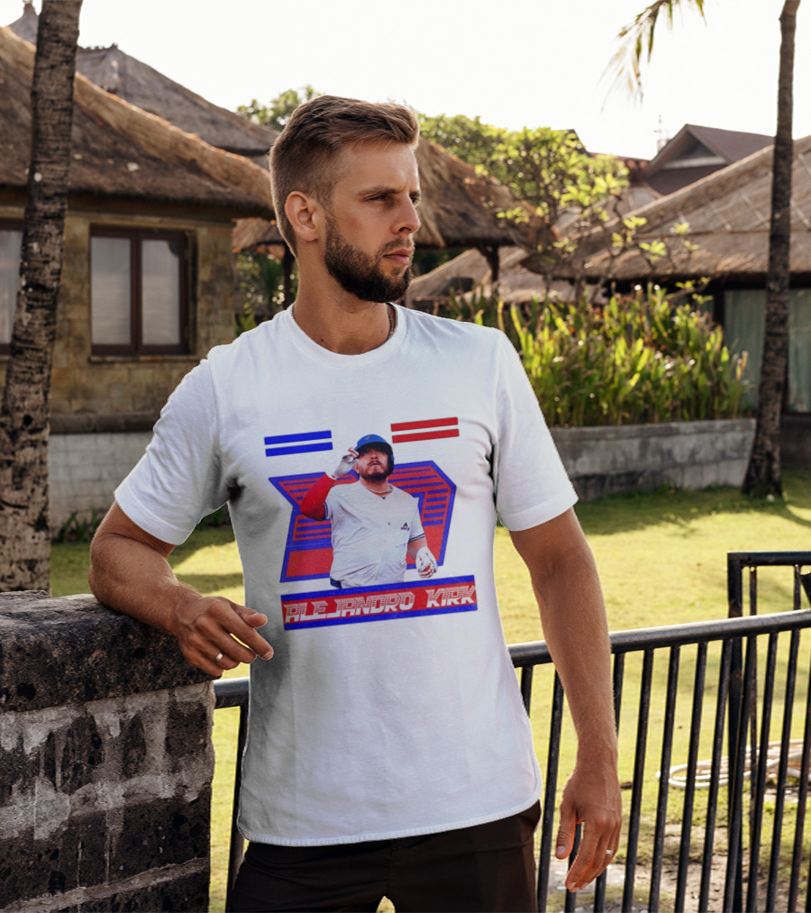 Alejandro Kirk Toronto Blue Jays 2025 MLB Player T-Shirt