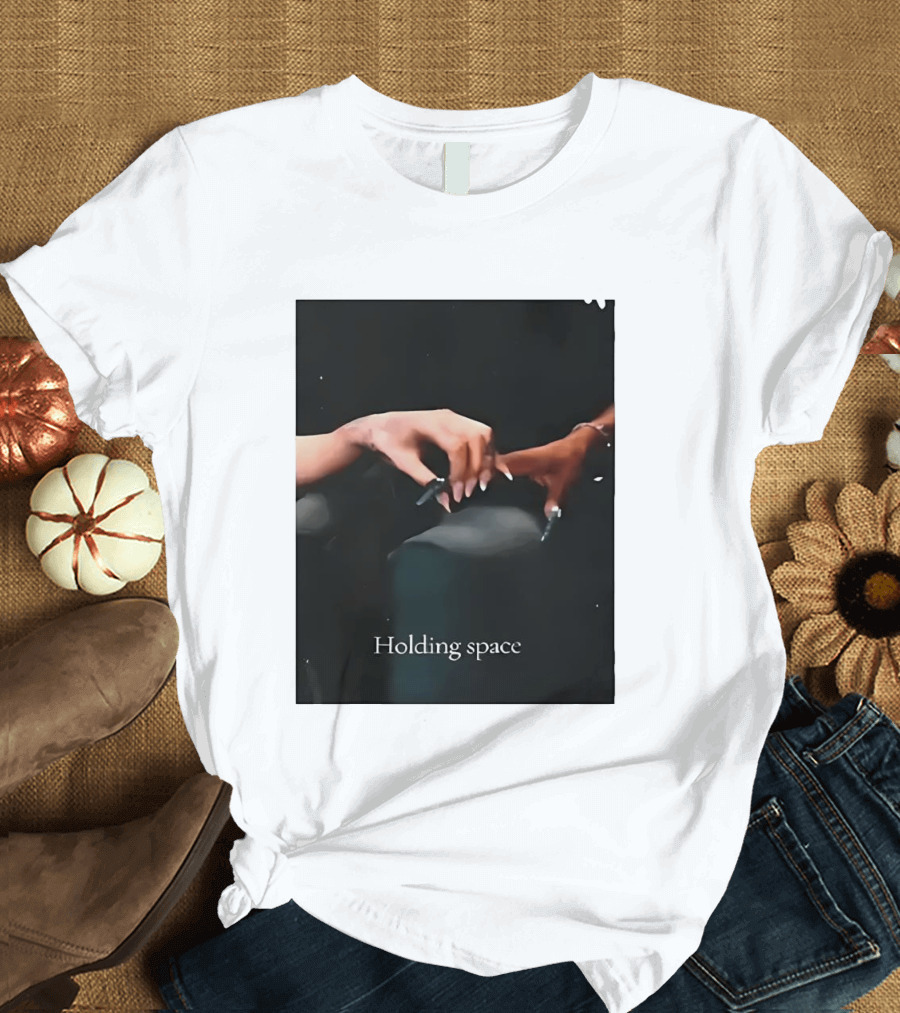 Ariana Cynthia Holding Space Wicked Finger Connection T-Shirt