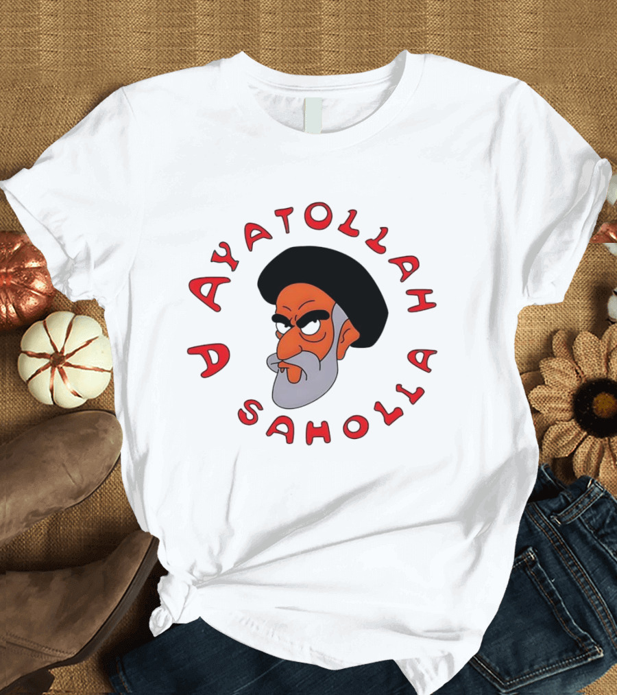 Ayatollah Asaholla Simpsons T-Shirt