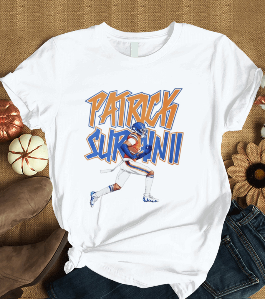 Patrick Surain II Denver Broncos Football T-Shirt