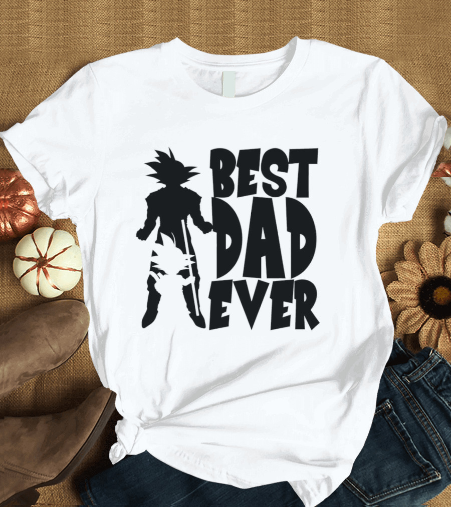 Best Dad Ever Goku Dragon Ball T-Shirt