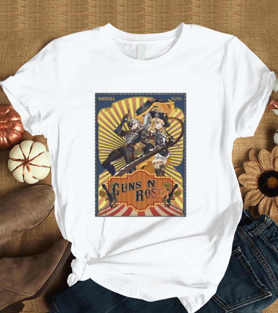 Guns N Roses Navia Boothill Style Concept T-Shirt