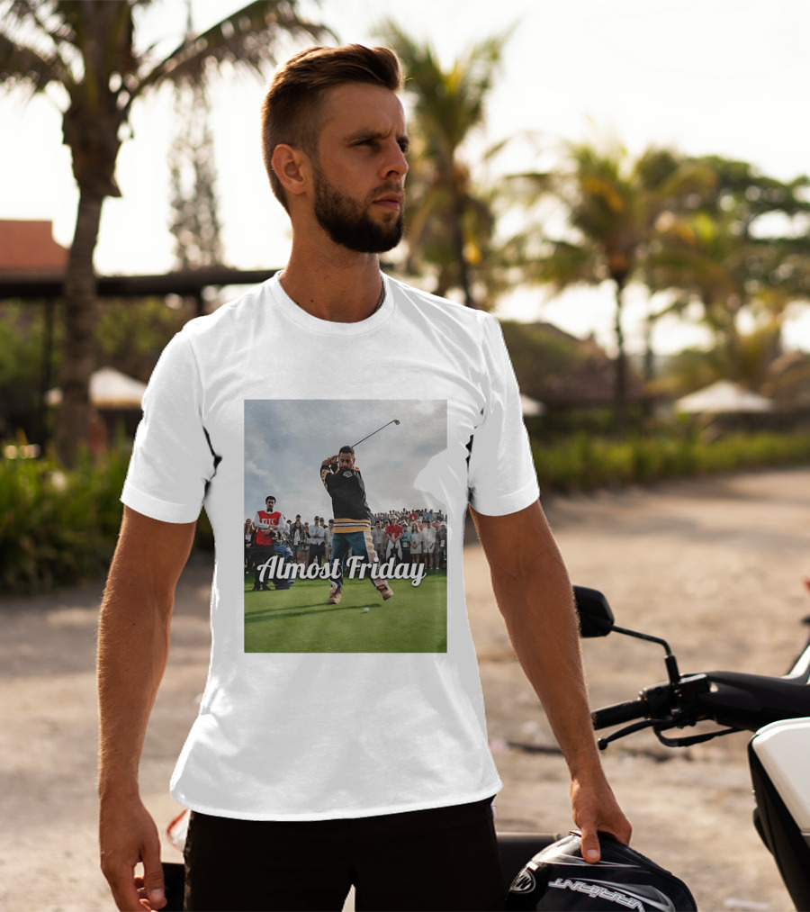 Happy Gilmore Almost Friday Hockey Golf Scene T-Shirt