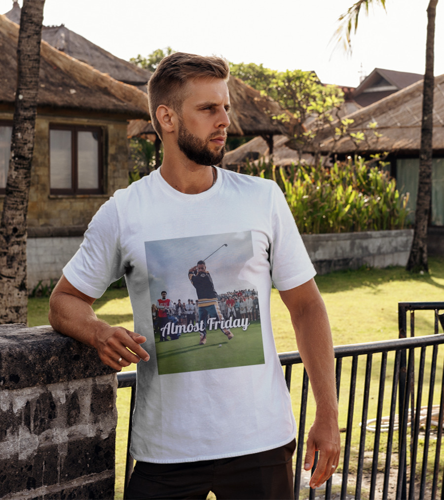 Happy Gilmore Almost Friday Hockey Golf Scene T-Shirt