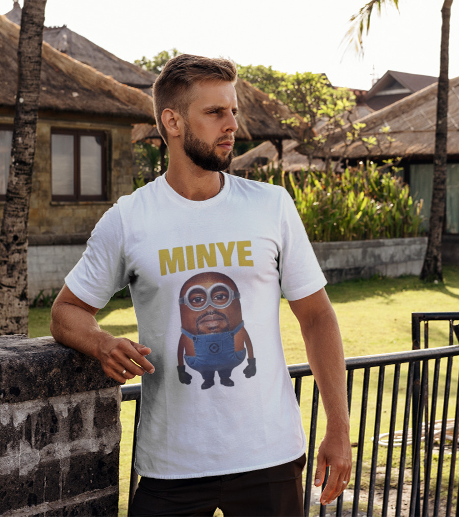 Minye Kanye Fusion Character Minion T-Shirt
