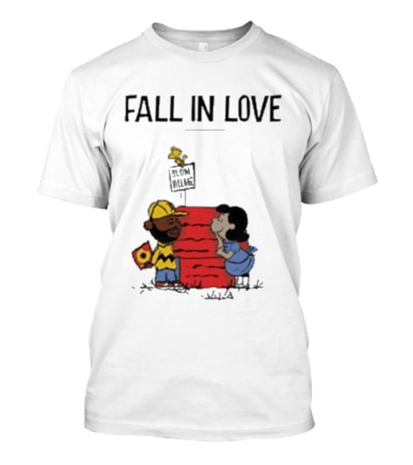 Fall In Love J Dilla Slum Village Lucy Peanuts T-Shirt