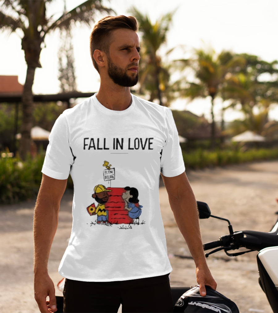 Fall In Love J Dilla Slum Village Lucy Peanuts T-Shirt