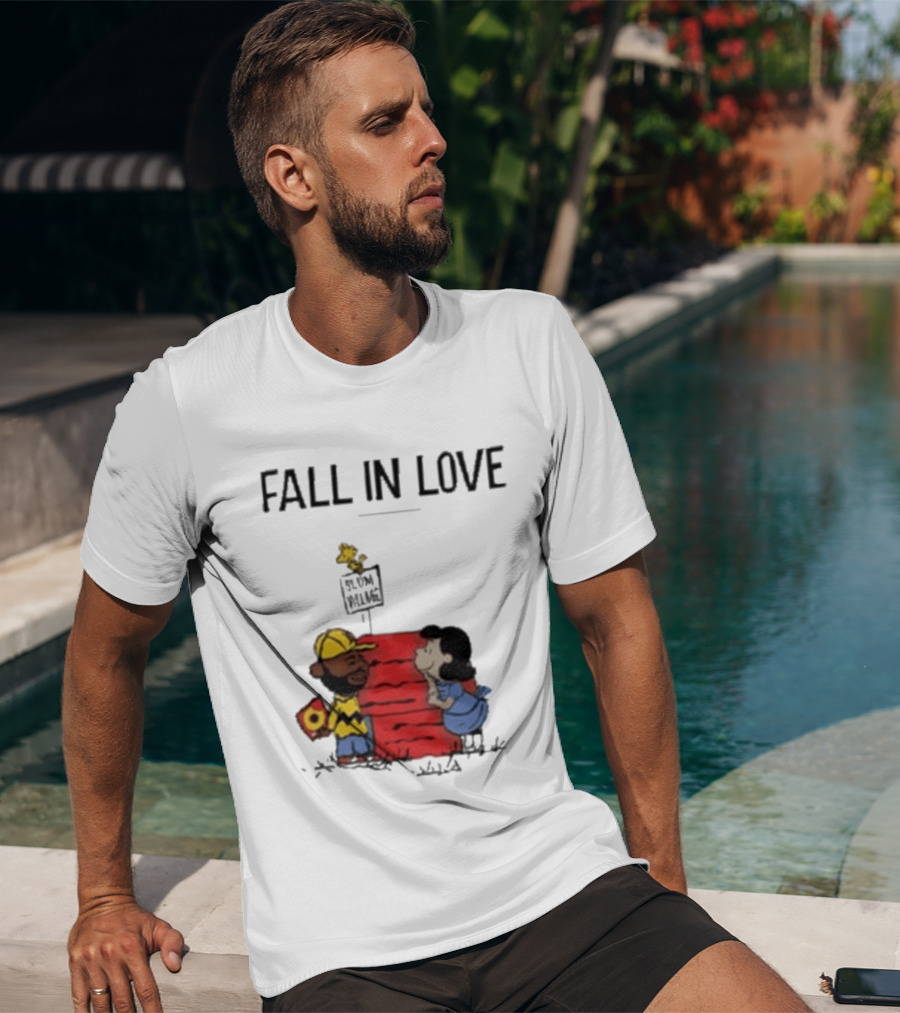 Fall In Love J Dilla Slum Village Lucy Peanuts T-Shirt