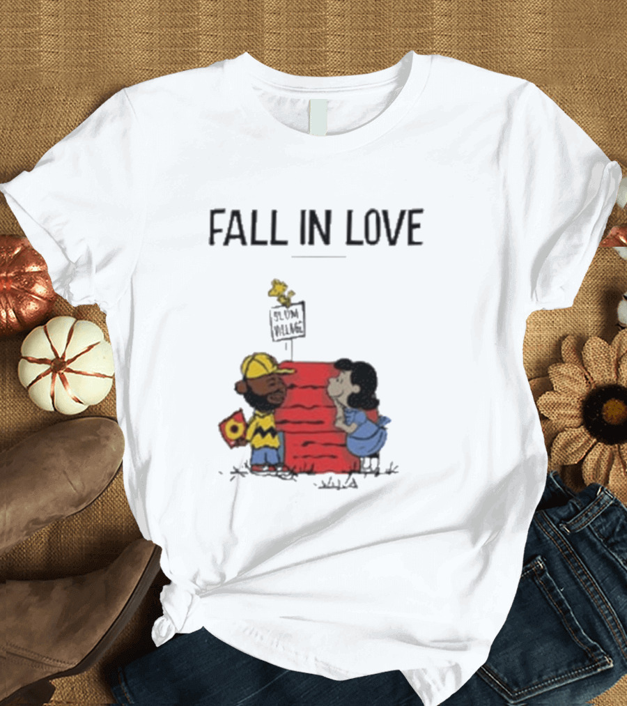 Fall In Love J Dilla Slum Village Lucy Peanuts T-Shirt