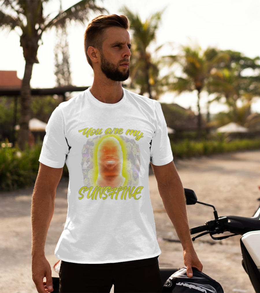 You Are My Sunshine Lebron James Lakers Basketball Lebonbon T-Shirt