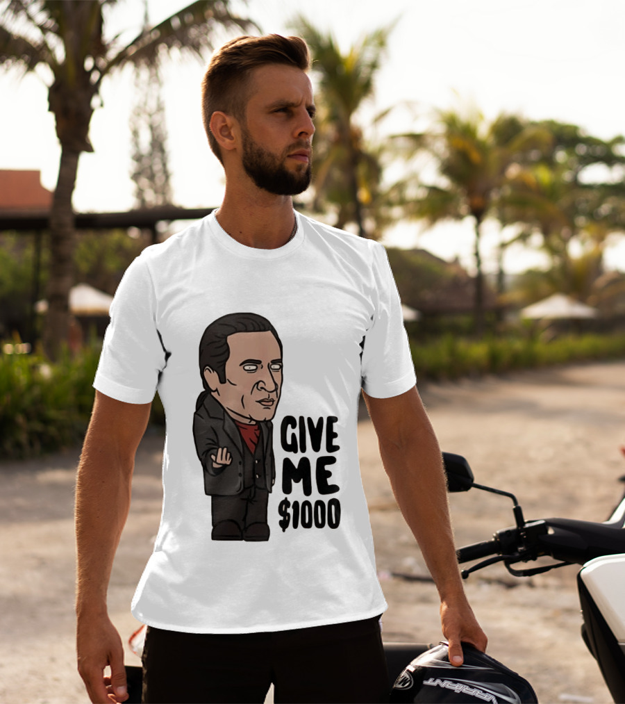 The Sopranos Furio Giunta Cartoon Give Me $1000 T-Shirt