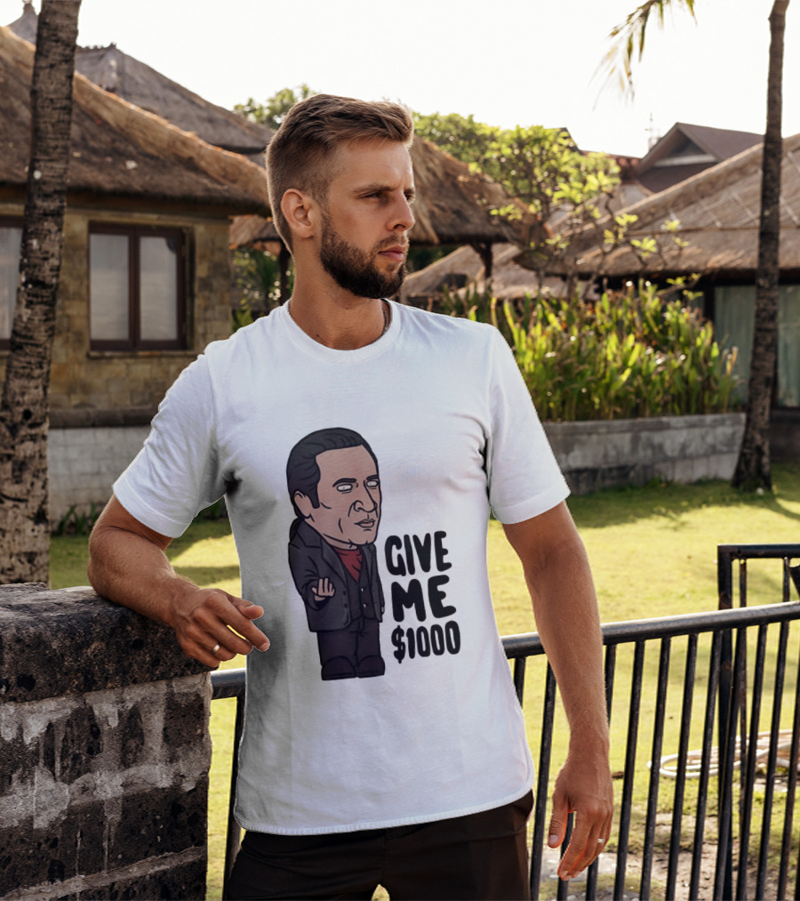 The Sopranos Furio Giunta Cartoon Give Me $1000 T-Shirt