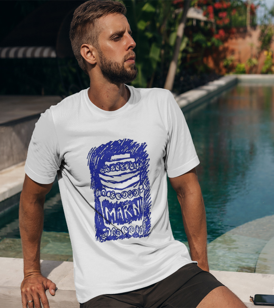 Travis Kelce 30th Anniversary Marni Runway Cool Collaboration T-Shirt
