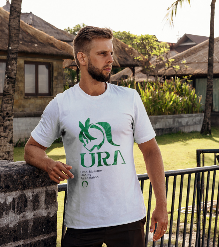 Uma Musume Racing Association URA Green Horse T-Shirt
