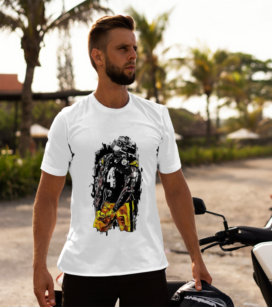 Zecharius Metcalf Metcalf Pittsburgh Steelers Black And Gold 4 DK T-Shirt