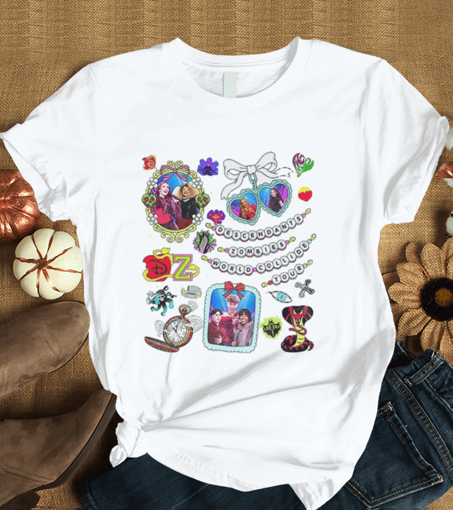 Descendants Zombies World Collide Tour T-Shirt