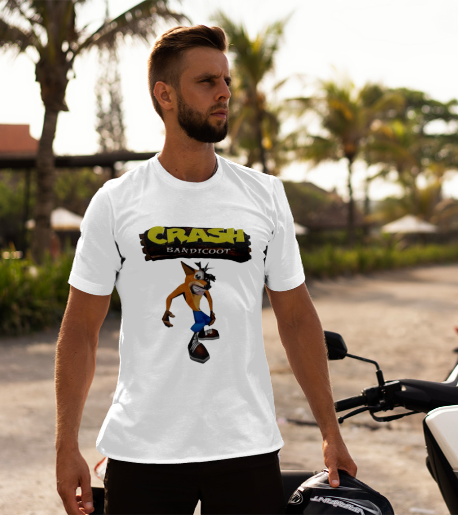 Crash Bandicoot Video Game Classic Gaming T-Shirt