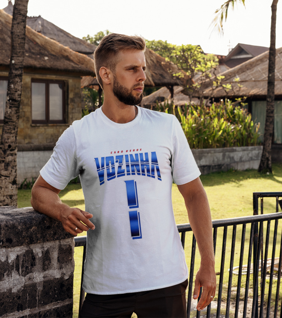Vozinha Cabo Verde No 1 Number T-Shirt