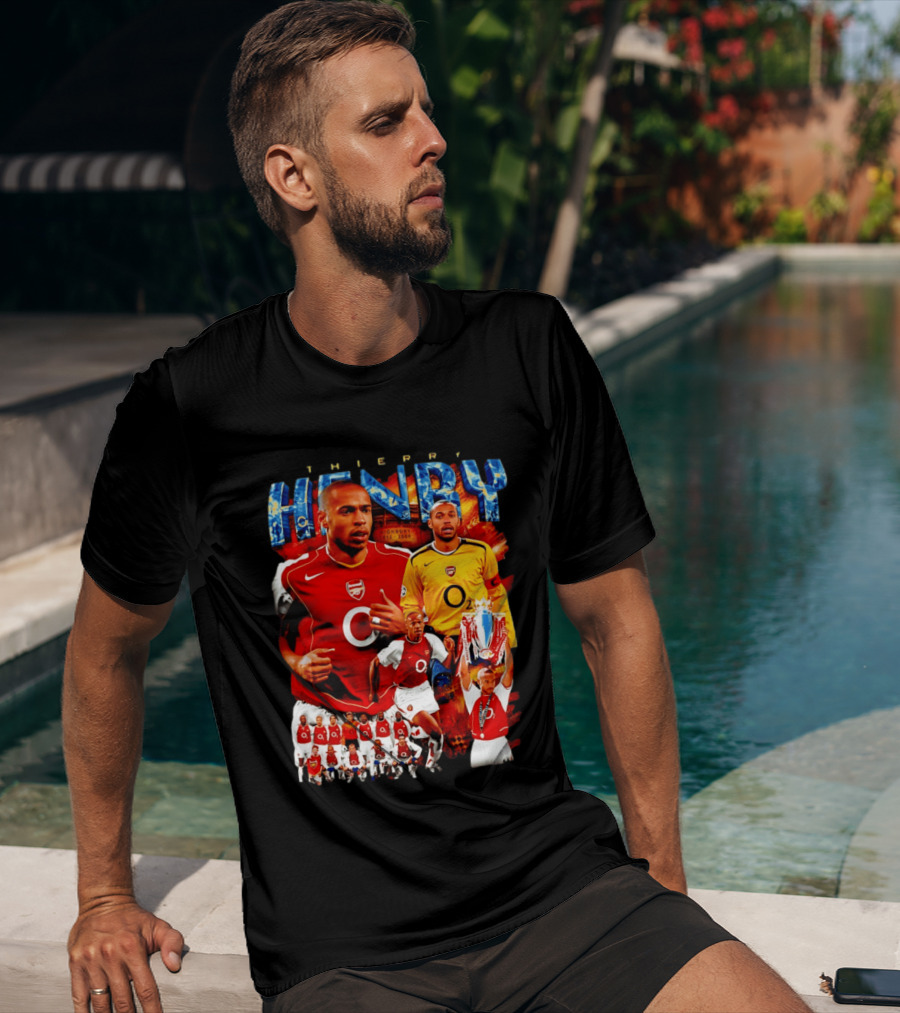 Thierry Henry Arsenal Highbury Legends Collection 1999 2006 T-Shirt