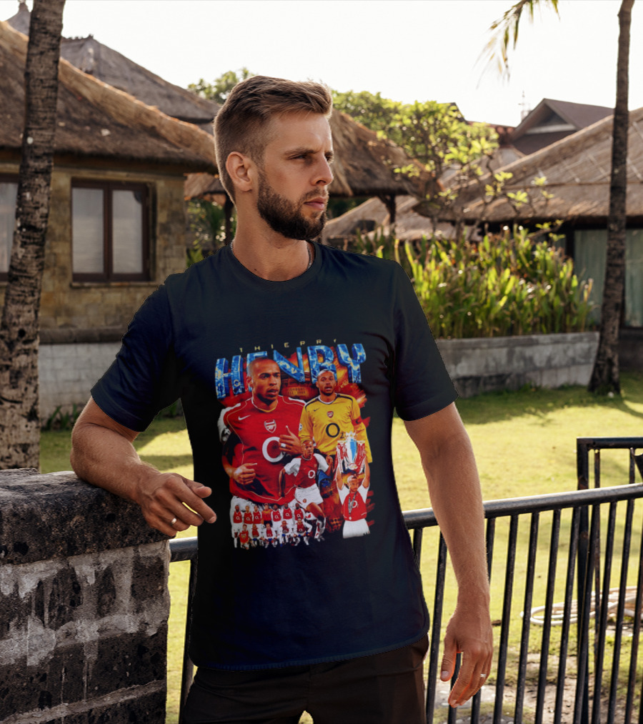 Thierry Henry Arsenal Highbury Legends Collection 1999 2006 T-Shirt