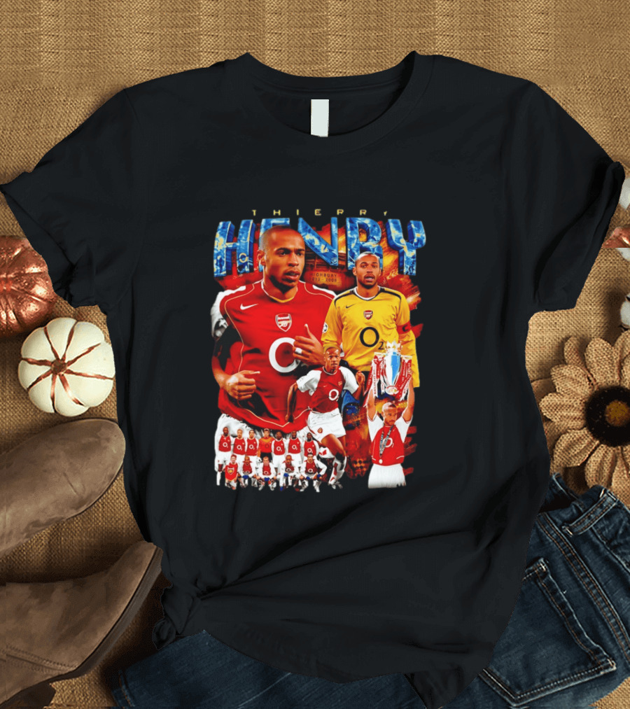 Thierry Henry Arsenal Highbury Legends Collection 1999 2006 T-Shirt