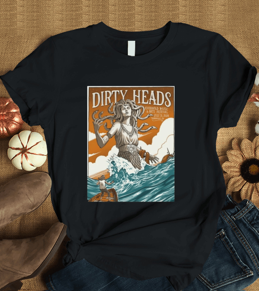 Dirty Heads Everwild Music & Arts Festival Thornville Ohio July 31 2026 T-Shirt