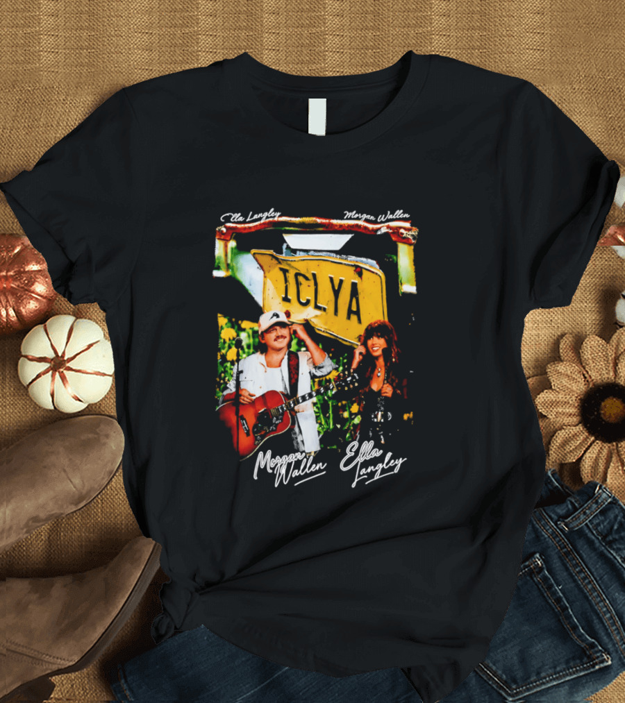 Morgan Wallen Ella Langley ICLYA Collaboration T-Shirt