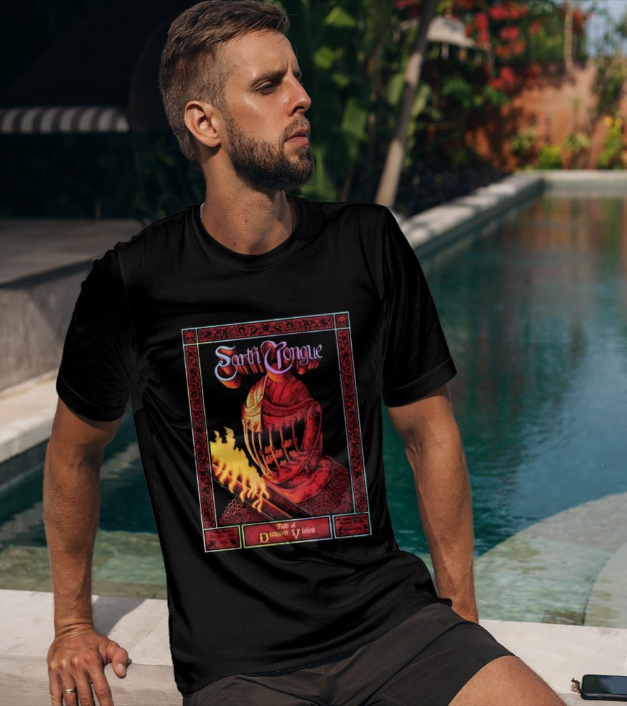 Earth Tongue August 16th 2023 Field Of Dungeon Vision Lyons Colorado T-Shirt