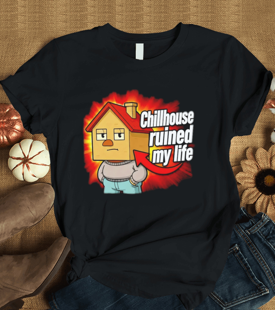 Chillhouse Ruined My Life Cube House T-Shirt